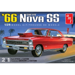 Model Plastikowy - Samochód 1966 Chevy Nova SS 2T - AMT1198